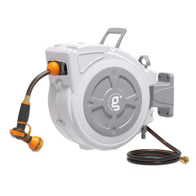 Giraffe Tools Retractable Hose Reel 1/2'' x 65 ft Heavy Duty Water Hose Reel, ...