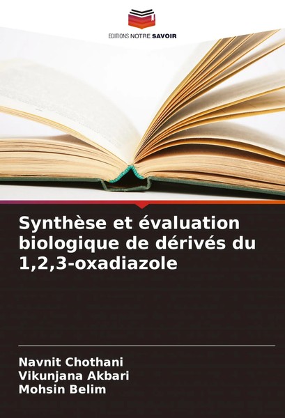Navnit Chothani (U. A.) | SynthèSe Et éValuation Biologique De DéRivéS Du...-image