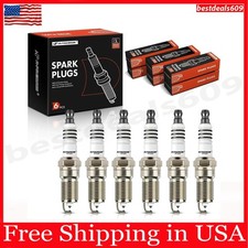  Candele di accensione 6 pezzi Iridium Platinum compatibili con Buick, Chevrolet, confezione da 6