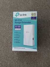 TP-Link RE500X WiFi 6, AX1500 Dual Band Gigabit Mesh WiFi Range Extender