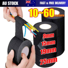 Electrical Tape Cloth Fabric insulation Car Auto Wiring Loom 19mm/25M Wire Cable