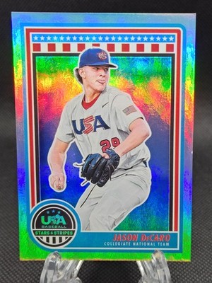 Jason DeCaro 2025 Panini Stars & Stripes USA Baseball #89 Draft