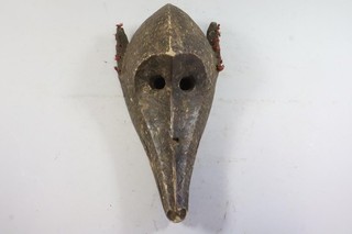 Tiermaske Suruku Holz geschnitzt Kono Bamana Mali um 1900 (IK570)