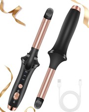 Cordless Curling Iron Rechargeable,USB Rechargeable 4000 mAh Cordless Hair Curle