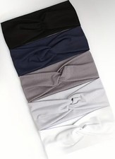 5pcs Chic Knotted Wide headbands-Fashion