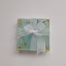 Kate Aspen LOVE Glass Coaster Set (2006)   We...
