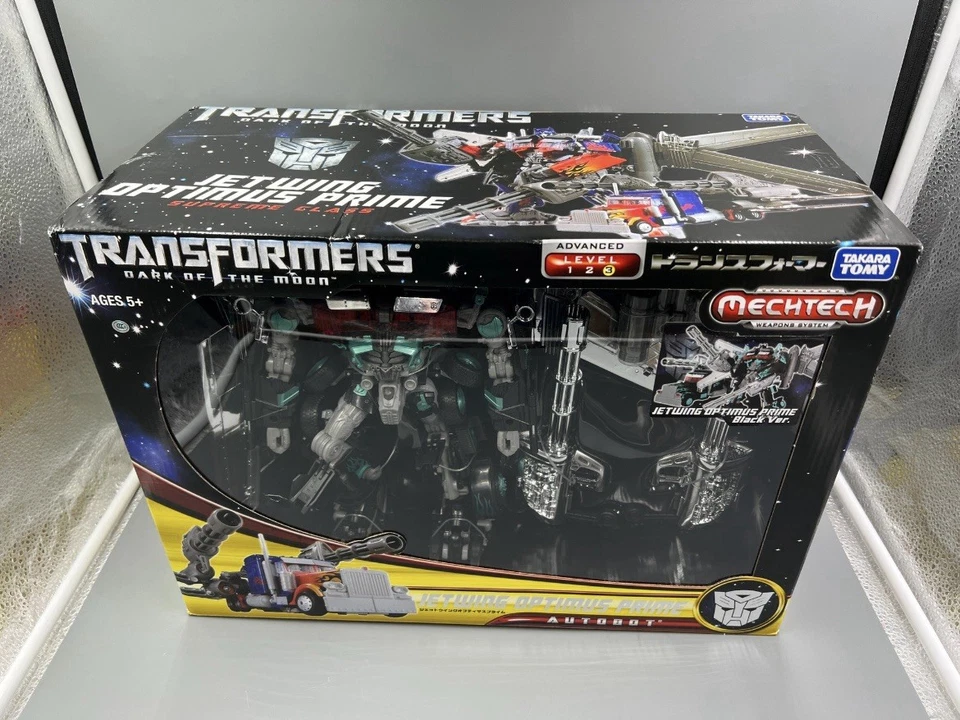 Rare! Transformers Jetwing Optimus Prime black ver. Dark of the Moon Takara Tomy - Image 2 of 4