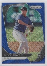 2020 Panini Prizm Tier II Blue Mojo 74/175 Brock Burke #195 Rookie RC 0o6v