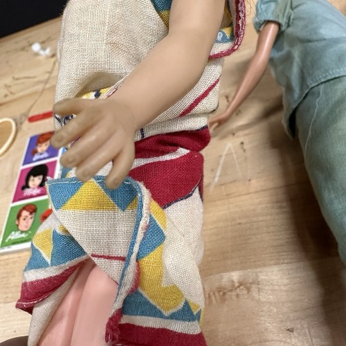 Vintage Mattel Midge Ash Blonde Bubble 1960s; Barbie Baby Sits & Accessories - Picture 18 of 19