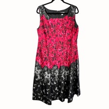 SUMMER CLEARANCE Dress Barn Floral Dress Size 16