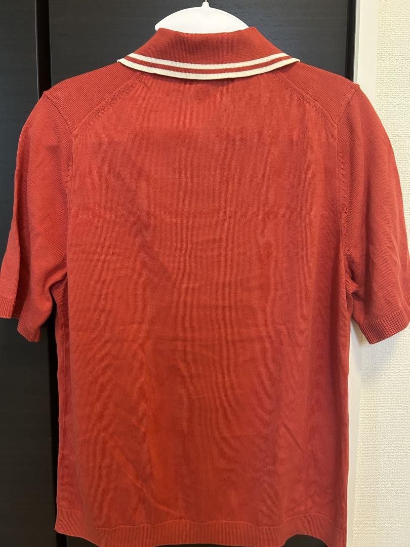 JW Anderson UNIQLO S V-neck Polo Shirt Men's Casual Top