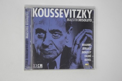 Koussevitzky Maestro Risoluto CD Brahms Berlioz Debussy Faure Ravel