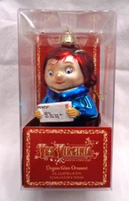 Macy's YES VIRGINIA Based on a True Story ~ Virginia Glass Ornament ~ NOS
