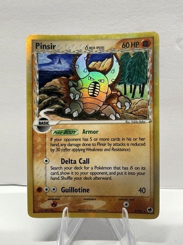 The Pokémon Company Pinsir 9/101 Dragon Frontiers Holo Rare Eng 2006