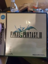 Final Fantasy III Nintendo DS North American version Complete in Box