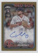 2024 Topps Chrome Rookie Gold Refractor 41/50 Chris Murphy #RA-CMU Auto 0zw1