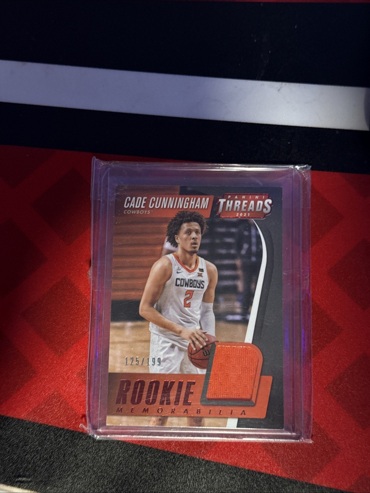 2021-22 Panini Draft Picks - Threads rc Cade Cunningham #TRM-CC (MEM, RC)