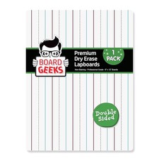 Board Geeks 1 Small Dry Erase Board for Kids - White Board for Kids Individ...