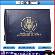 US Citizenship Certificate Holder|US Citizenship Gifts|Naturalization Certificat