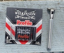 Vintage Gillette Aluminum ATRA (i2) With 5 Wilkinson Cartridges
