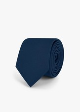 Azazie Boy's Stretch Satin Neck Tie - DARK NAVY, NEW NEVER WORN