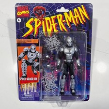 Spider-Armor MK I Figure Marvel Legends Spider-Man Retro Wave 2 Hasbro 2022 MOC