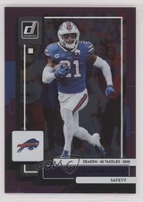 2022 Panini Donruss Season Stat Line 7/85 Jordan Poyer #119 0e1