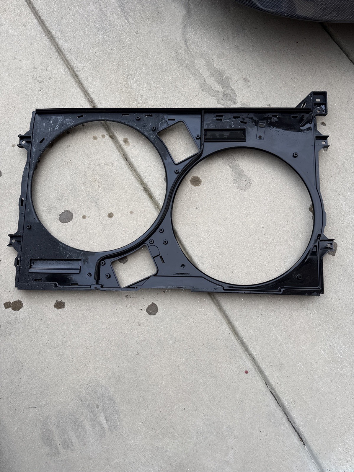 03-07 Bentley Continental GTC GT Flying Spur Radiator Cooling Fan Shroud OEM