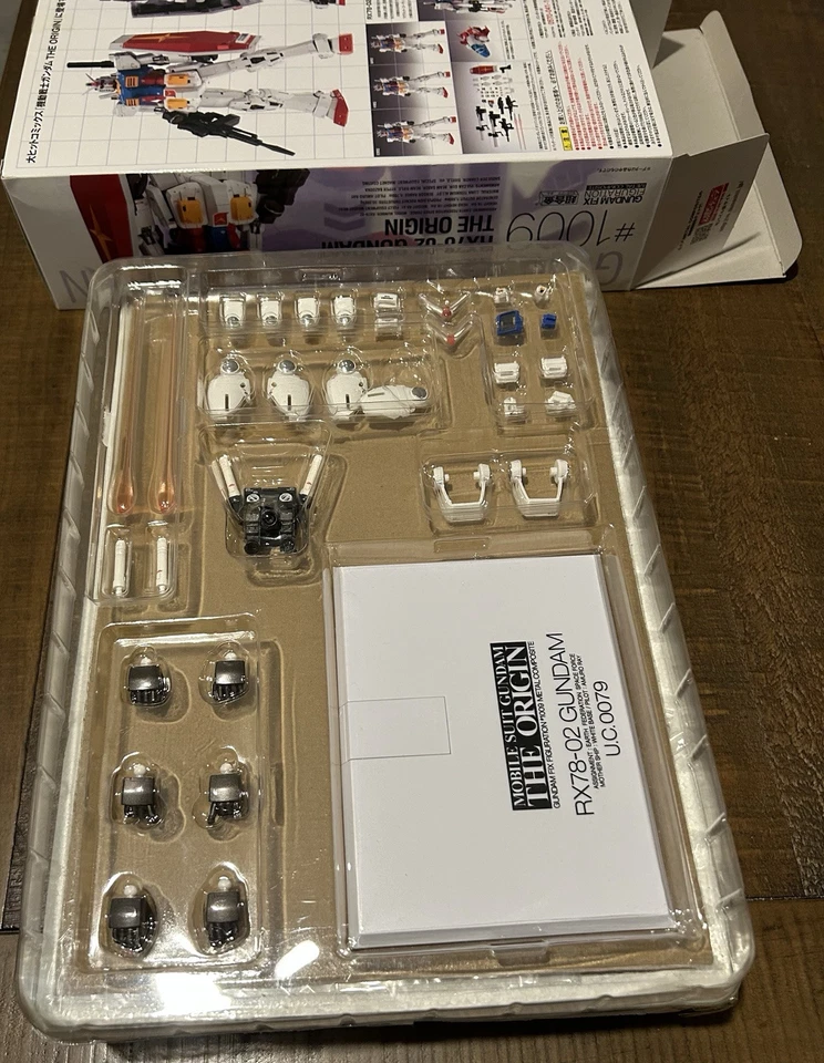 Gundam Fix Figuration Metal Compuesto RX-78-2 Gundam The Origin #1009 Por BANDAI Foto 4 de 4