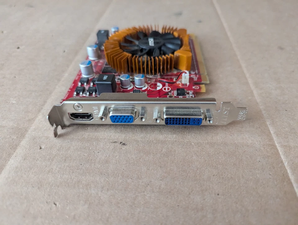 MSI GEFORCE GT 220 (VN220GT-MD1G) - 1024MB DDR2, PCI-EXPRESS 2.0 VIDEO CARD - Image 3 of 4