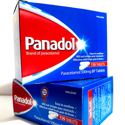 Two Box | Paracetamol 500mg 156 Tablets |  Pain Killer & for Headache, Fever