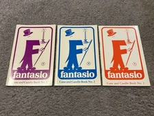Lot of 3 Fantasio Magic Cane and Candle Magic Trick Books No. 1-3 David Ginn