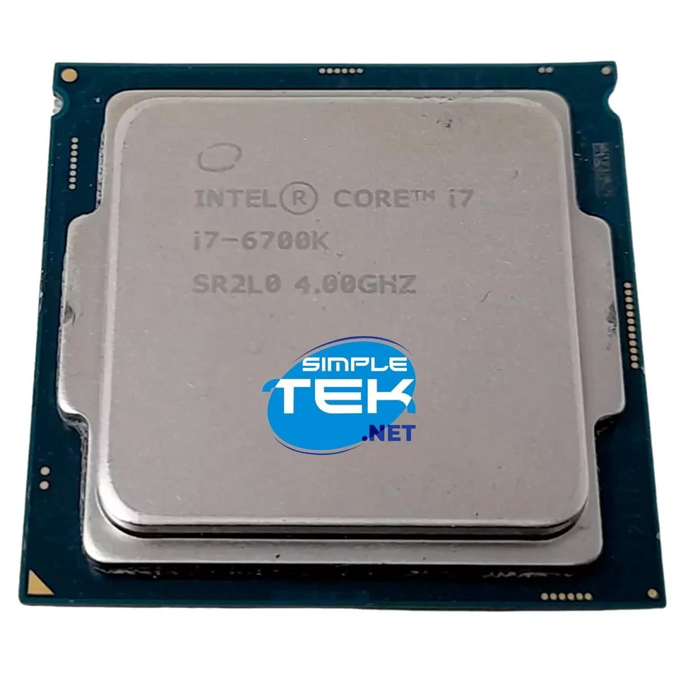 Intel Core i7 6700K LGA1151 V1 LGA 1151 91W Tdp CPU Processor 4,00GHZ 4C/8T - S - Image 4 of 4