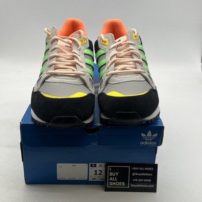 Size 12 - Adidas ZX 750 White Beam Green Orange for sale online | eBay