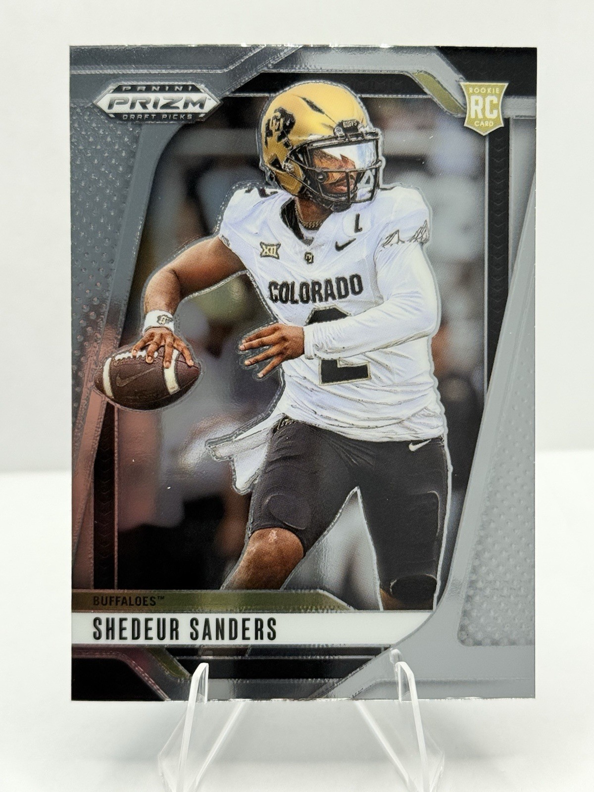 2025 Panini Prizm Draft Picks - Shedeur Sanders #19 RC Colorado Buffalos