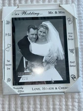 Malden International Designs Our Wedding Mirrored Glass 8x10