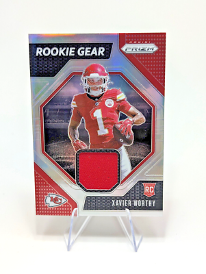 2024 Panini Prizm Football Rookie Gear #RG-XWY Xavier Worthy