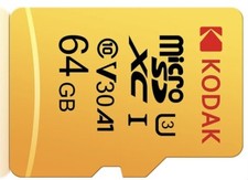 Tarjeta KODAK de memoria MicroSD 64GB