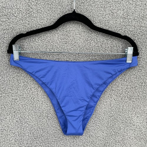 Patagonia Womens Swim Bottom XL Blue Seamless Low Waist Bikini NEW