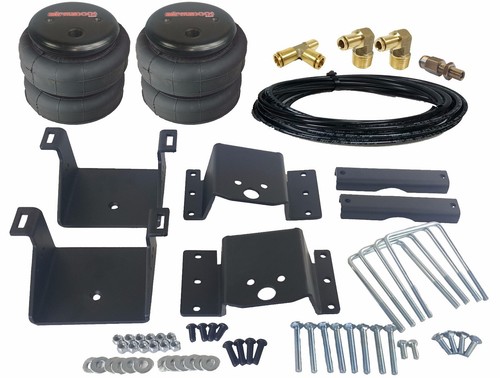 Air Helper Kit No Drill Bolt On Load Level For 6" Lifted 2011-17 Silverado 8 Lug - Picture 9 of 24
