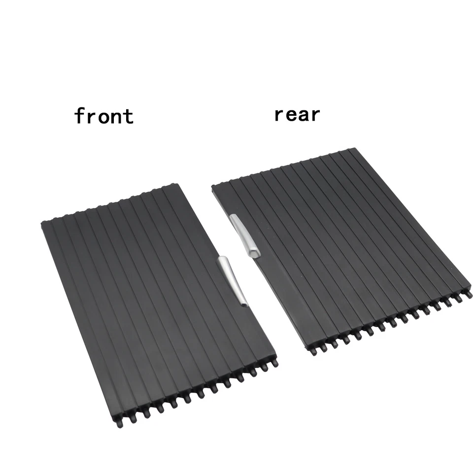 For BMW X5 X6 E70 E71 Front Console Cup Holder Roller Blind Cover Kit Foto 2 de 4