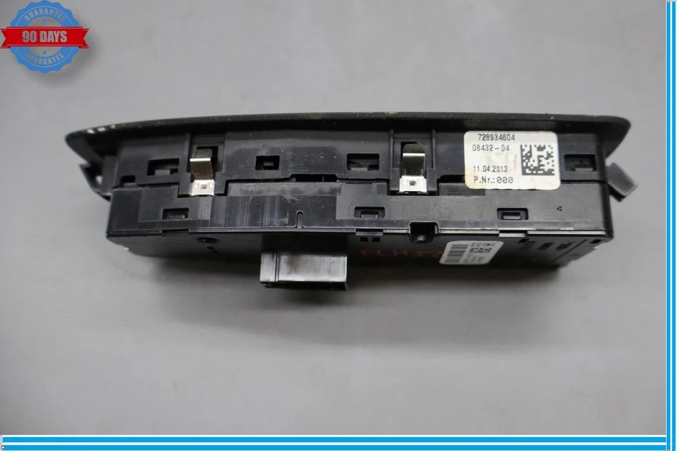 12-18 BMW ActiveHybrid 3 Front Left Master Door Lock Window Switch 728934604 Oem - Image 4 of 4