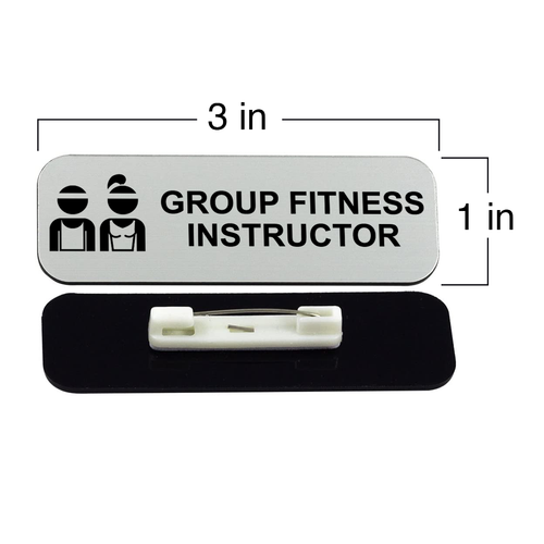 Schilder vonLITA Gruppe Fitnesstrainer 1 x 3" Namensschild/Abzeichen, (3er Pack) - Bild 3 von 41