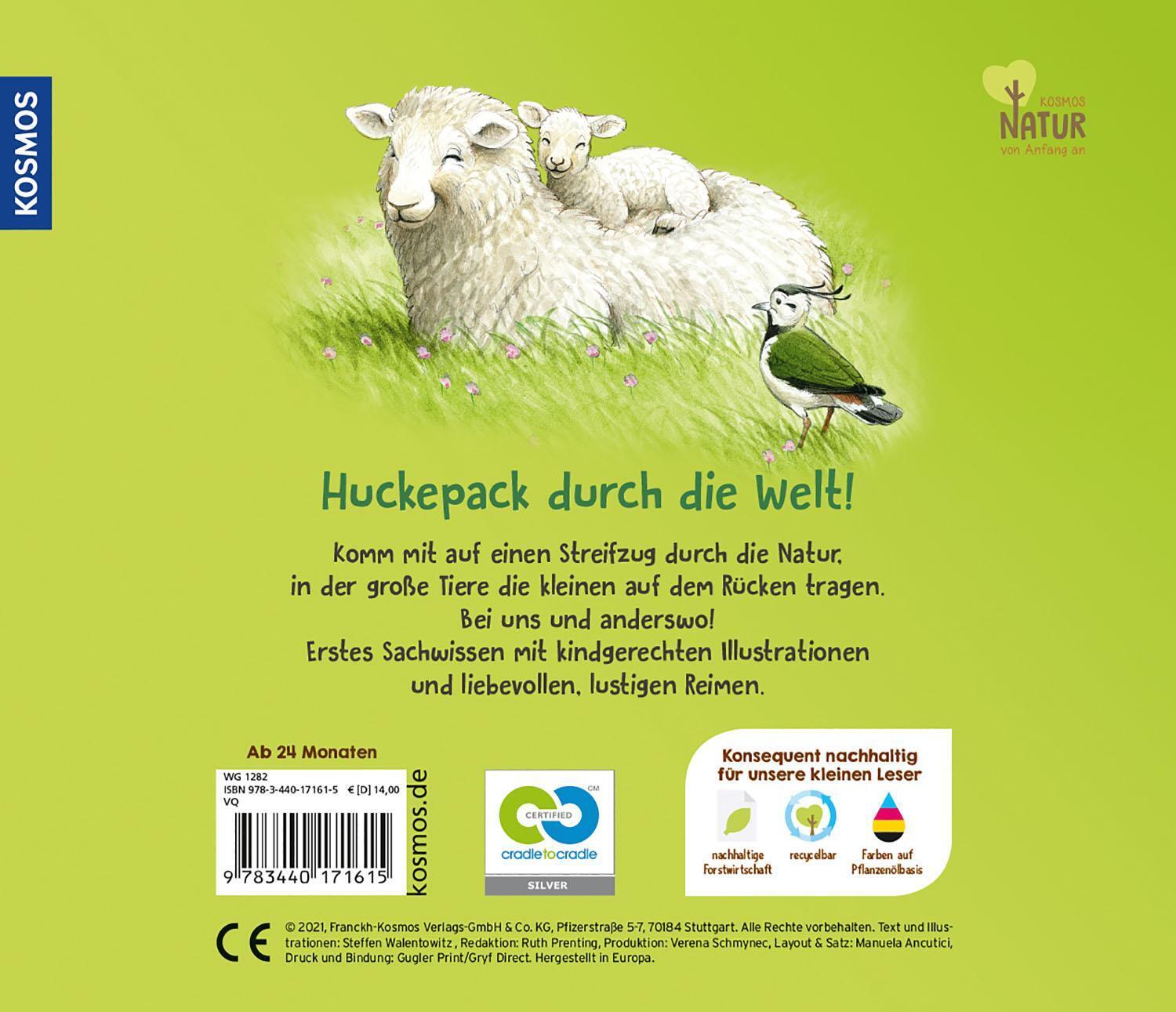 Thumbnail - Huckepack | Steffen Walentowitz | Buch | 24 S. | Deutsch | 2021 |