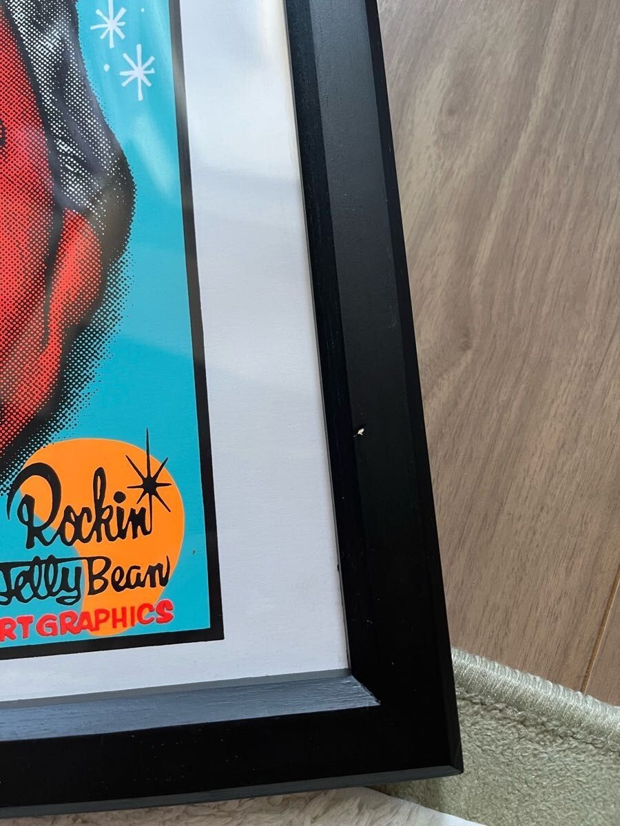 Rockin' Jelly Bean Framed Poster EROSTY POP Rockin'Jelly Bean 2 | eBay