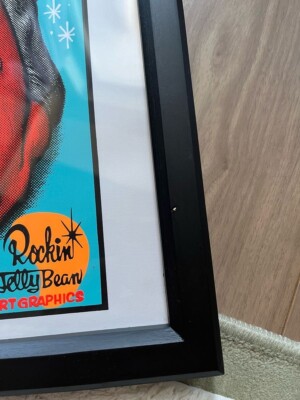 Rockin' Jelly Bean Framed Poster EROSTY POP Rockin'Jelly Bean 2 | eBay