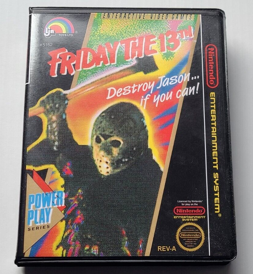 8 Bit Jason Friday the 13th NES A Nightmare on Elm Street 