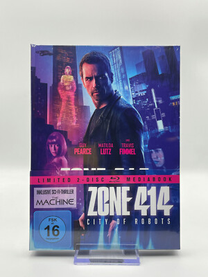 ZONE 414-CITY OF ROBOTS/LIMITED 2-DISC BLURAY  MEDIABOOK - NEU + OVP!