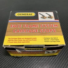 General Tools Professional Face Frame System Carriage Jig Stopper - NEW! FAST!