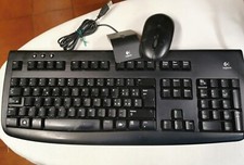 Tastiera Cordless Logitech® + MOUSE Deluxe 650 USB - QWERTY